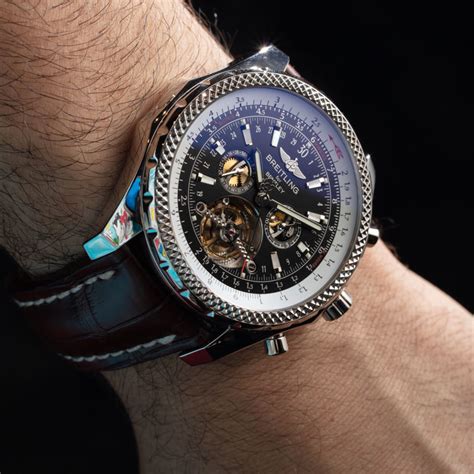 breitling mulliner tourbillon for bentley|breitling chronograph 42 review.